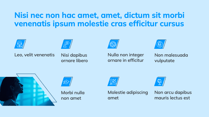 Parallex Blue Analytical slide 8